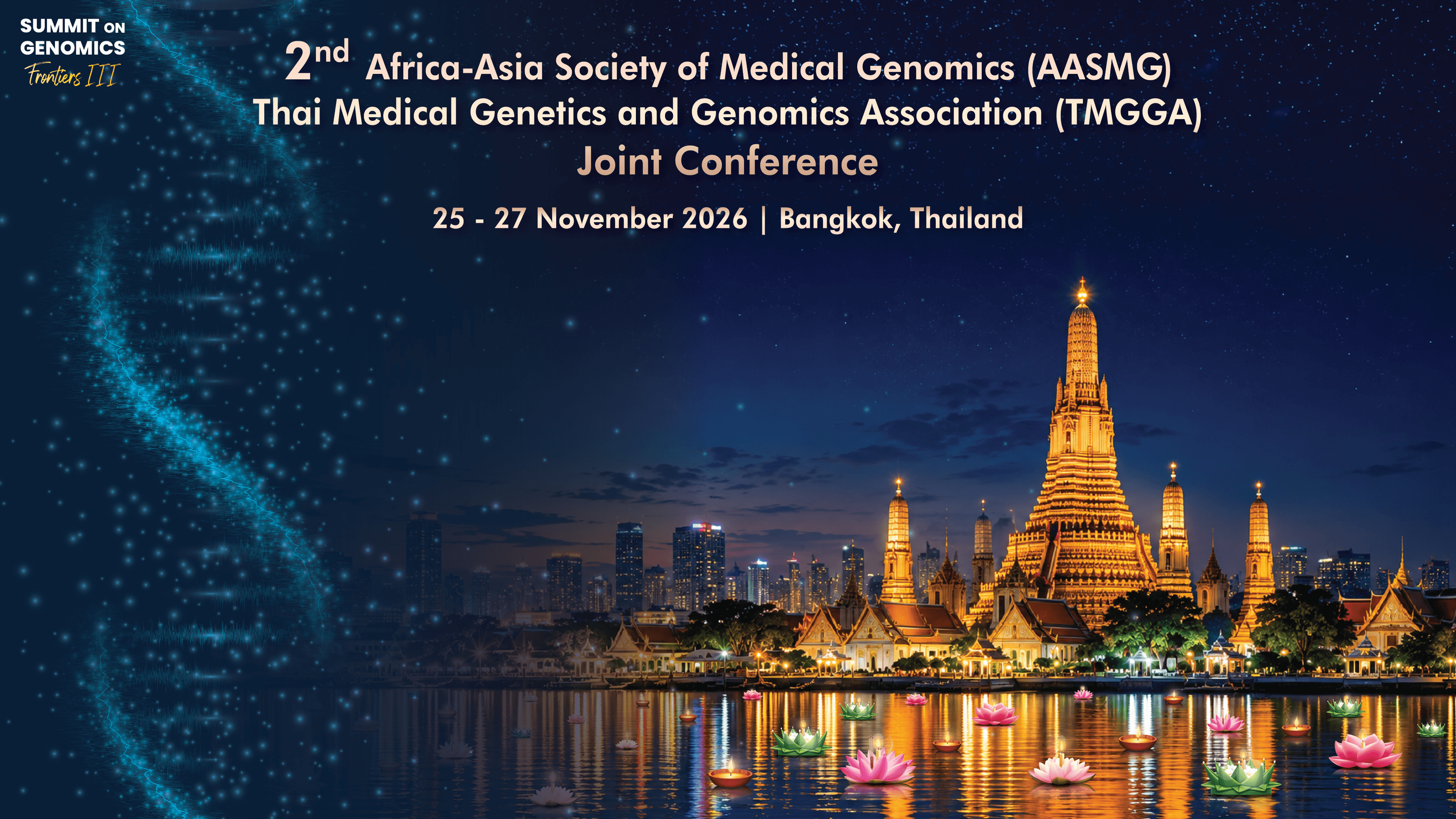The 2nd International AASMG and TMGGA Joint Conference 2026, 25–27 November 2026, Bangkok, Thailand.